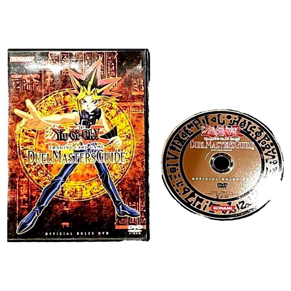 Konami Yu-Gi-Oh! Duel Masters Guide Official Rules DVD Video Game Collectible